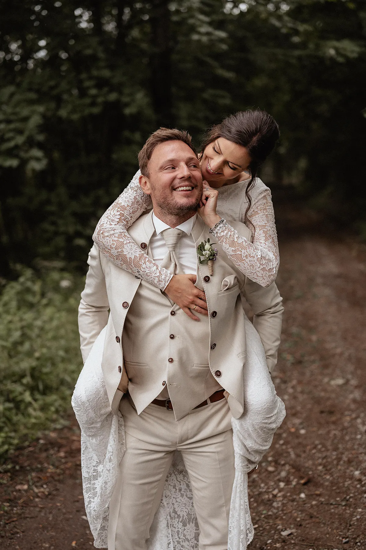 Lockeres Hochzeitsshooting in Märkischen Kreis